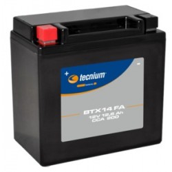 Batterie TECNIUM sans entretien activé usine - BTX14