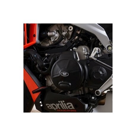 Kit de couvre-carter R&G RACING Race Series noir Aprilia