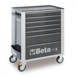 Servante mobile d'atelier BETA C24S/7 7 tiroirs gris