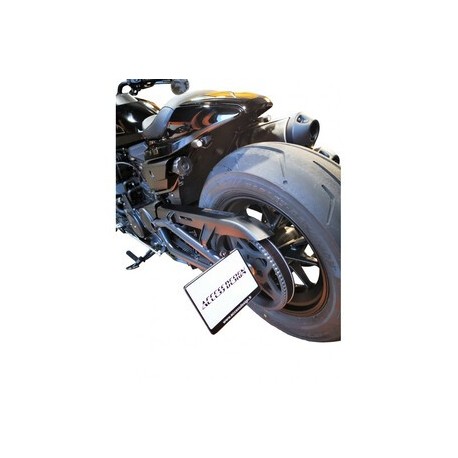 Support de plaque ACCESS DESIGN latéral noir Harley-Davidson Sportster S 1250