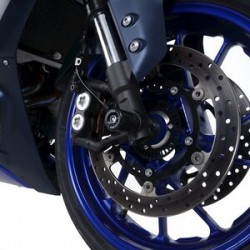Protections de fourche R&G RACING noir Yamaha R7