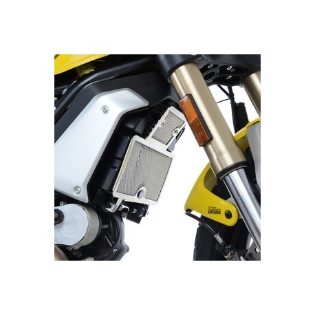 Protection de radiateur R&G RACING titane - Ducati Scrambler 1100