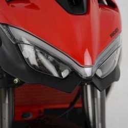 Ecran de protection feu avant par pair R&G RACING transparent - Ducati Streetfighter V4