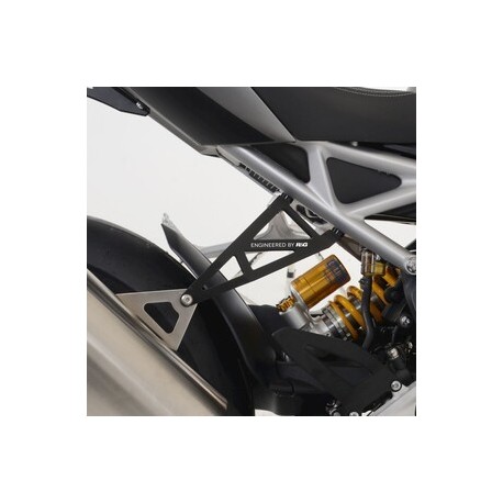 Support d´échappement R&G RACING noir - Triumph Speed Triple 1200 RS/RR