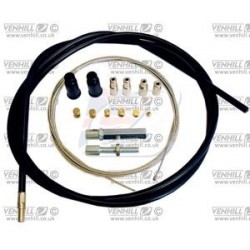 Kit câble de gaz universel VEHNILL - extérieur 6mm / 2.35m