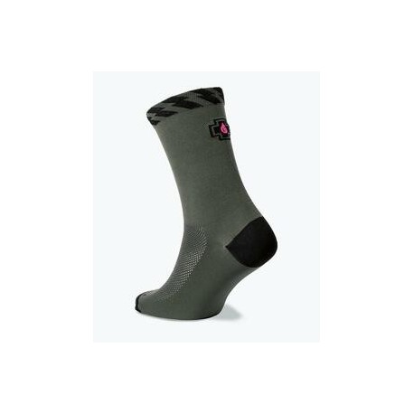 Chaussettes MUC-OFF vertes taille 35-38