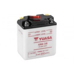Batterie YUASA conventionnelle sans pack acide - 6N6-3B