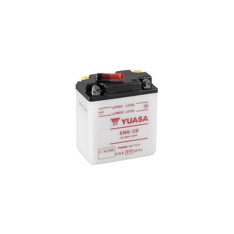Batterie YUASA conventionnelle sans pack acide - 6N6-3B