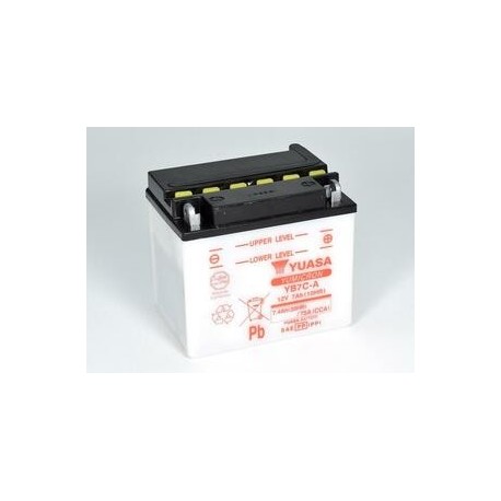 Batterie YUASA conventionnelle sans pack acide - YB7C-A
