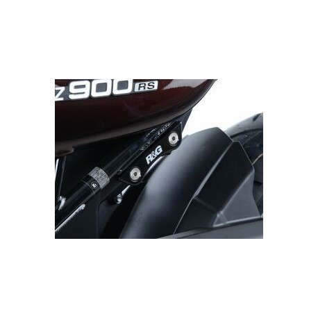 Cache orifice repose-pied gauche R&G RACING noir Kawasaki Z900RS