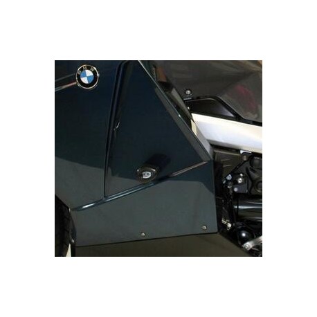 Tampons de protection R&G RACING Aero noir BMW K1200LT/GT / K1300 GT