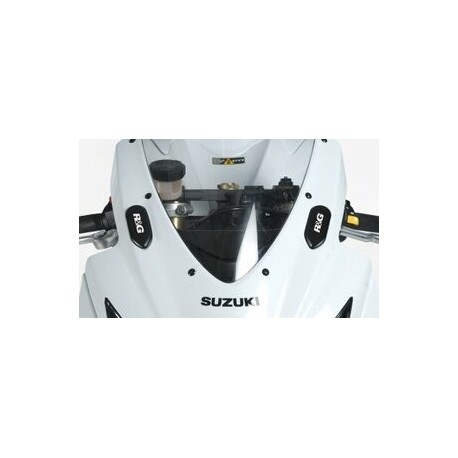 Cache orifices rétroviseur R&G RACING noir Suzuki GSX-R600/750
