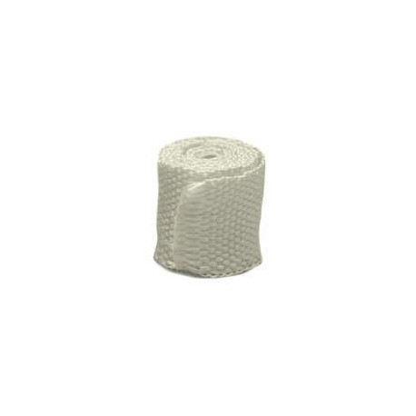 Bande thermique collecteur ACOUSTA-FIL 50mm x 7,5m 550°C blanc
