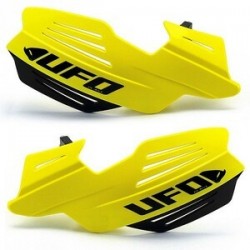Protège-mains UFO Vulcan jaune fluo