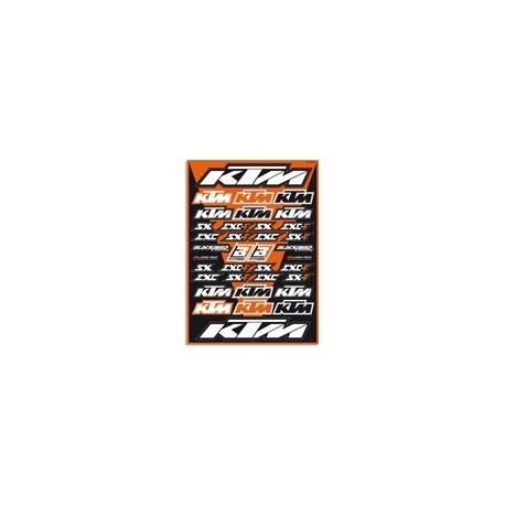 Kit autocollants universel BLACKBIRD Racing KTM SX/SX-F EXC/EXC-F