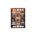 Kit autocollants universel BLACKBIRD Racing KTM SX/SX-F EXC/EXC-F