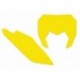 Fonds de plaque BLACKBIRD jaune Sherco SE/SE-F