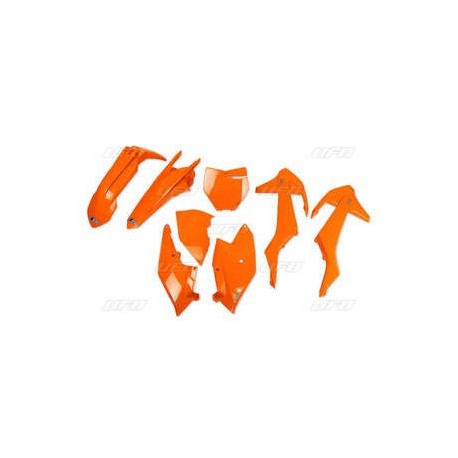 Kit plastique UFO orange fluo KTM