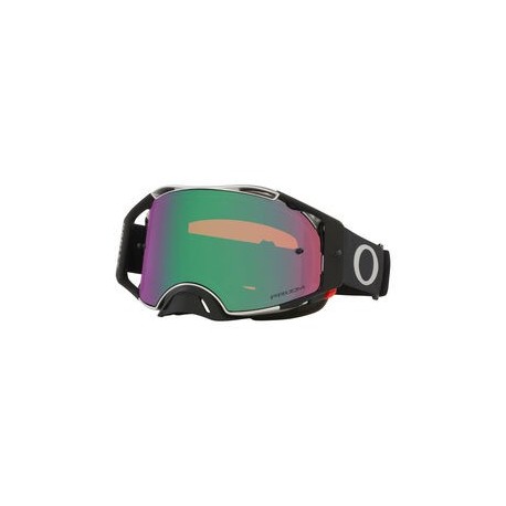 Masque OAKLEY Airbrake MX - Tuff Blocks Black Gunmetal écran Prizm MX Jade