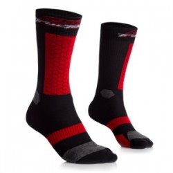 Chaussettes RST Tractech noir/rouge taille S