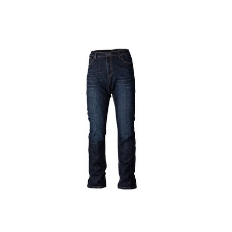 Pantalon RST Straight Leg 2 textile renforcé - bleu foncé taille S court