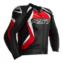 Blouson RST Tractech EVO 4 cuir rouge taille S 