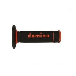Revêtements de poignées DOMINO A190 Off-Road X-Treme noir/orange
