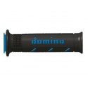 Revêtements de poignées DOMINO A250 XM2 Super Soft noir/bleu