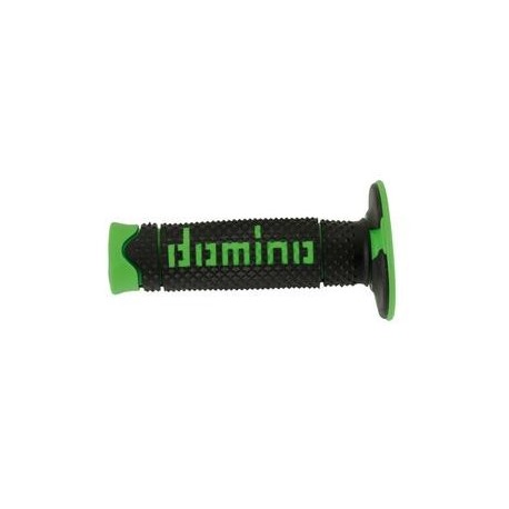 Revêtements de poignées DOMINO A260 DSH full grip noir/vert
