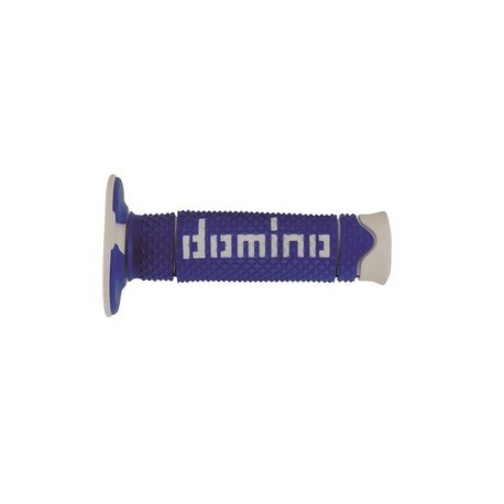 Revêtements de poignées DOMINO A260 DSH full grip bleu/blanc