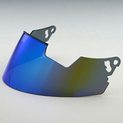 Écran pare-soleil ARAI Pro Shade iridium bleu pour casques RX7 GP/Quantum/Rebel/Chaser-V...