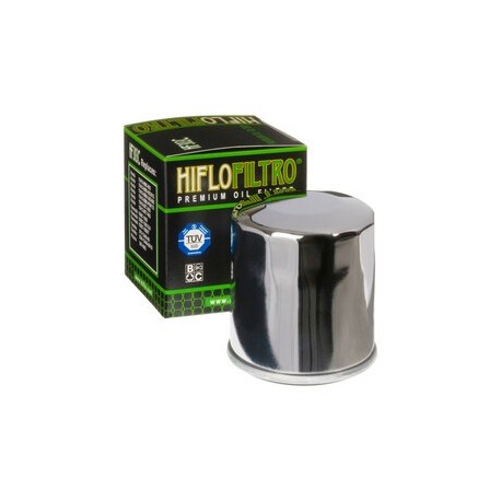 Filtre à huile HIFLOFILTRO chrome - HF303C
