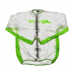 Veste de pluie RFX sport (Transparent/Vert) - taille L