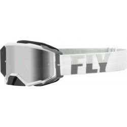 Masque FLY RACING Zone Pro Blanc/Gris