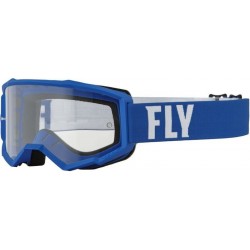 Masque FLY RACING Focus Bleu/Blanc