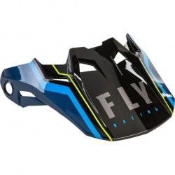 Visiere Casque FLY RACING Formula Carbon Axon Noir/Bleu YL-S