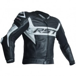 Veste RST Tractech Evo R CE cuir - blanc taille S