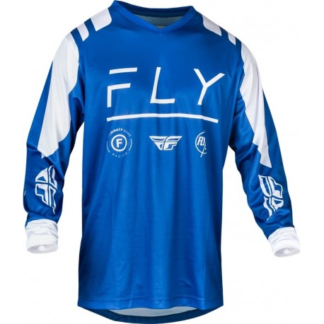 Maillot FLY RACING F-16 - True Blue/blanc