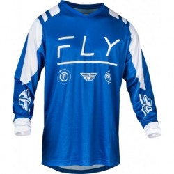 Maillot FLY RACING F-16 - True Blue/blanc