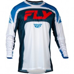 Maillot FLY RACING Lite - rouge/blanc/Navy