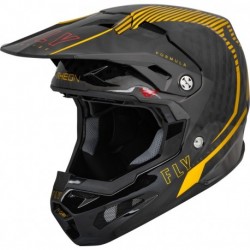 Casque FLY RACING Formula Carbon Tracer - Gold/Black