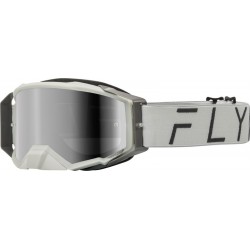 Masque FLY RACING Zone Pro Black/Grey - écran noir/fumé