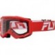 Masque FLY RACING Focus rouge/blanc - écran clair