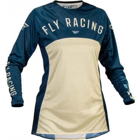 Maillot femme FLY RACING Lite - Navy/Ivory