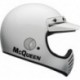 Casque BELL Moto-3 - Steve McQueen Gloss White/Black