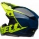 Casque BELL Moto-10 Spherical - Sliced Matte/Gloss Retina/Blue