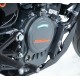 Slider moteur droit R&G RACING noir KTM Duke 125