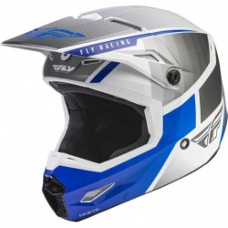 Casque FLY RACING Kinetic Drift - bleu/anthracite/blanc