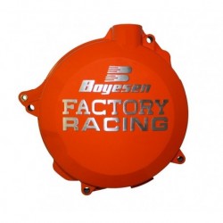 Couvercle de carter d'embrayage BOYESEN Factory Racing orange KTM EXC250/300