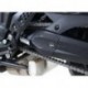 Kit protection de cadre R&G RACING noir Yamaha Tracer 700 (2 pièces)